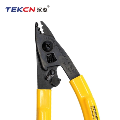 汉态(TEKCN)三口 高碳钢光纤剥线钳米勒钳